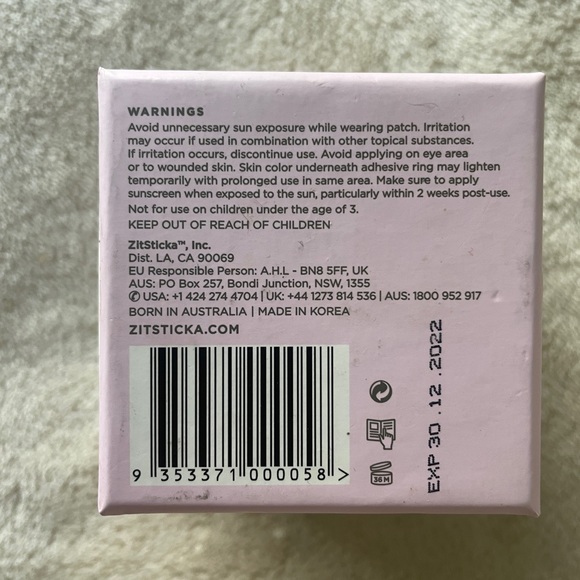 Zitsticka Hyperfade Microdart Blur Patch for dark spots - Picture 3 of 6